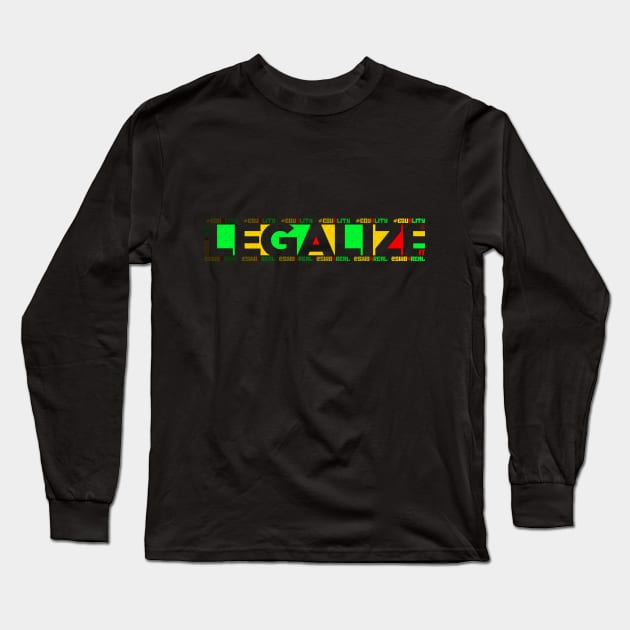Legalize It Long Sleeve T-Shirt by swb4real